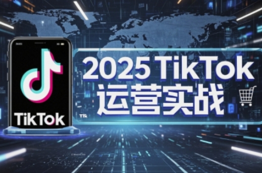 2025TikTok电商运营,掌握TikTok店铺运营核心技巧,实现低成本高转化-山河资源网