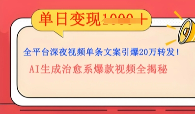 全平台深夜文案新风口：DeepSeek生成百万播放量金句，治愈系内容涨粉速度快4倍-山河资源网